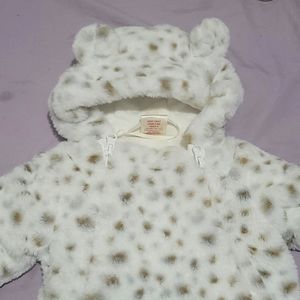 0-3 month winter body suit coat